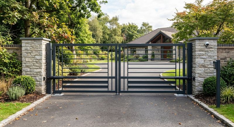 Driveway Gate Installation in Plano, TX