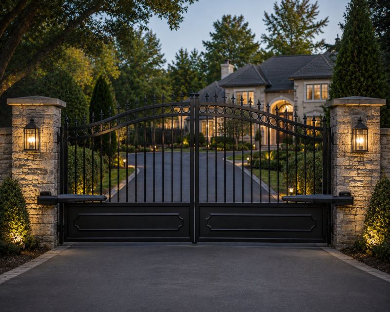 Entrance Gate Installation in Alpharetta, GA