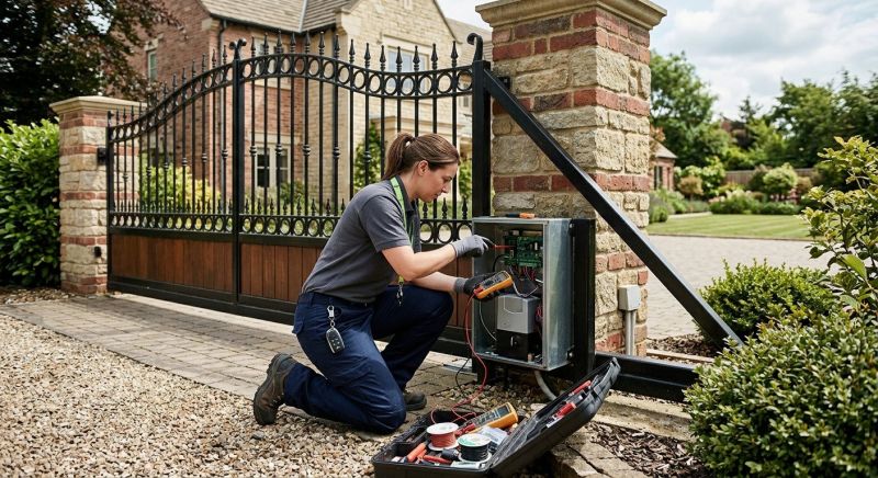 Remote Gate Installation in Annapolis, MD
